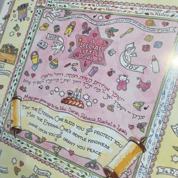 Baby Girl Blessing Certificate - Picture 3 of 14